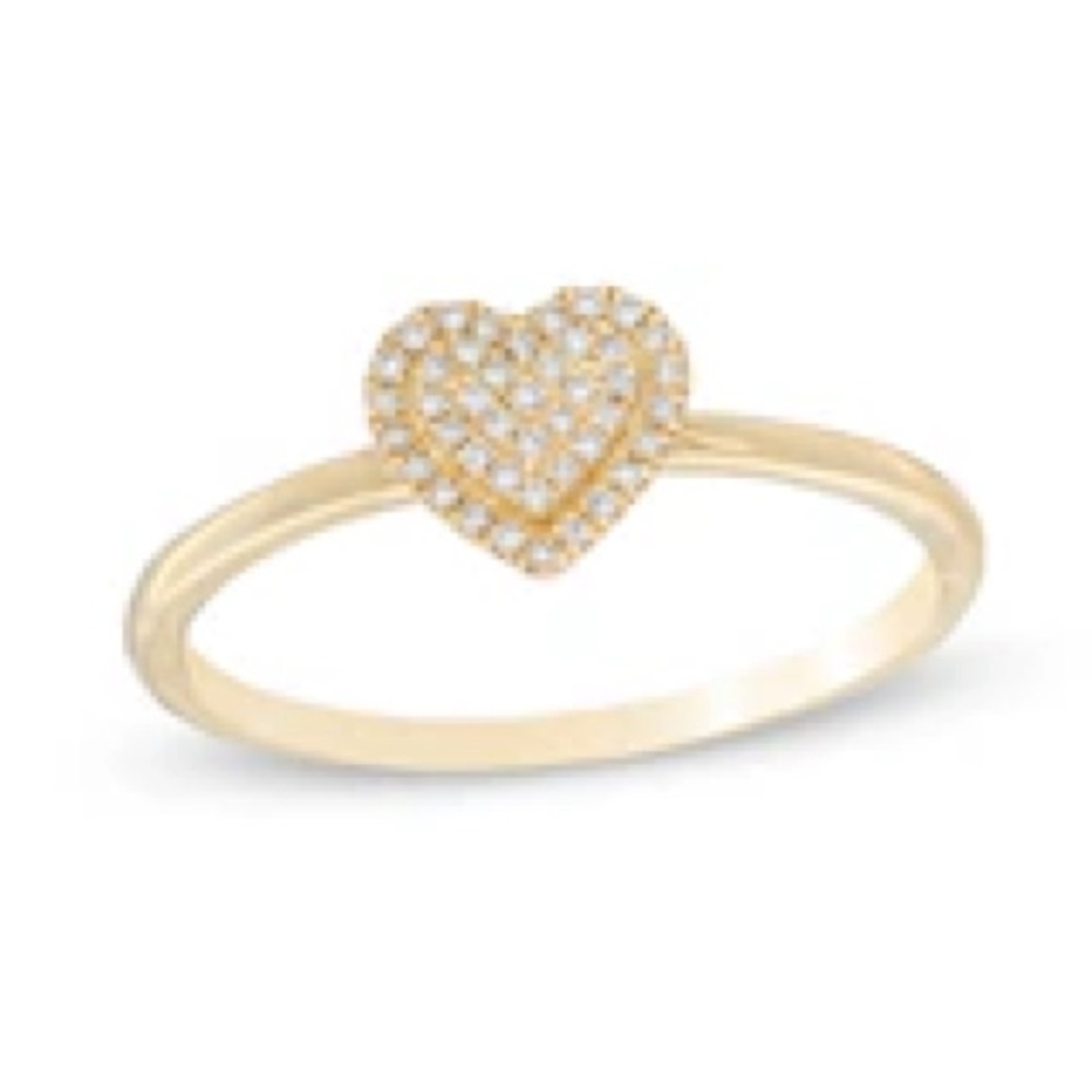 Gold Heart Ring